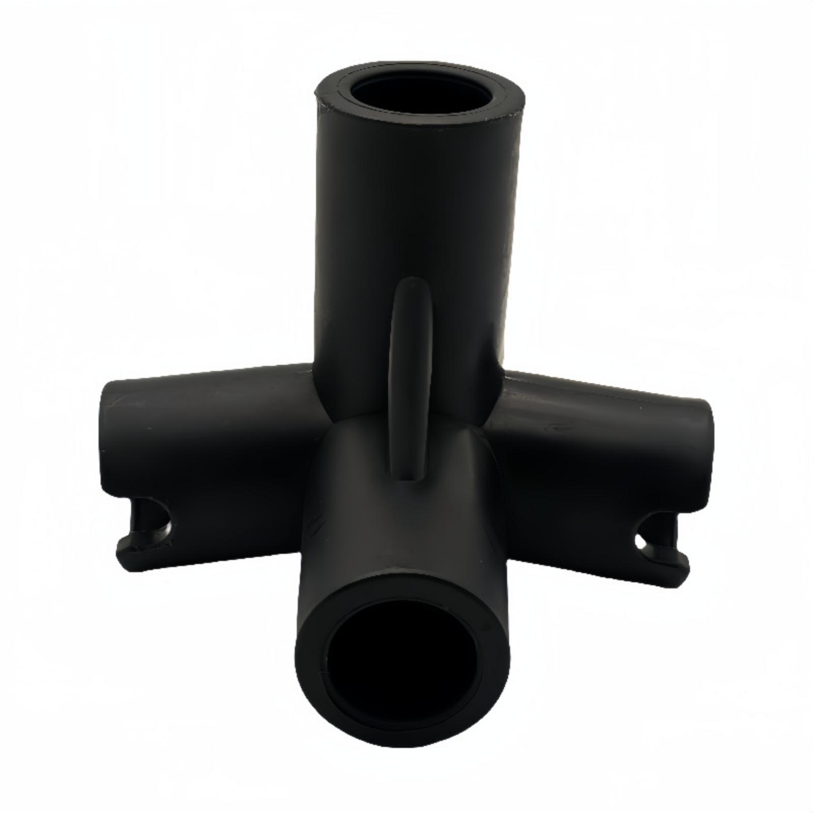 Badminton Net - Black PVC Sports Net Connector for