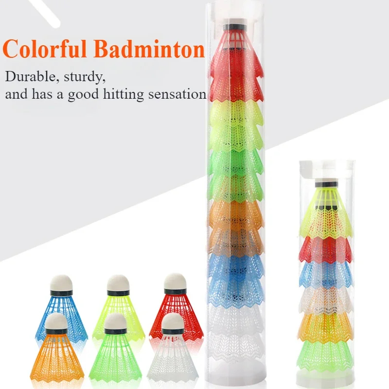 Badminton Shuttlecock - 12 Pcs/Set Colorful Shuttlecocks Badminton Foam