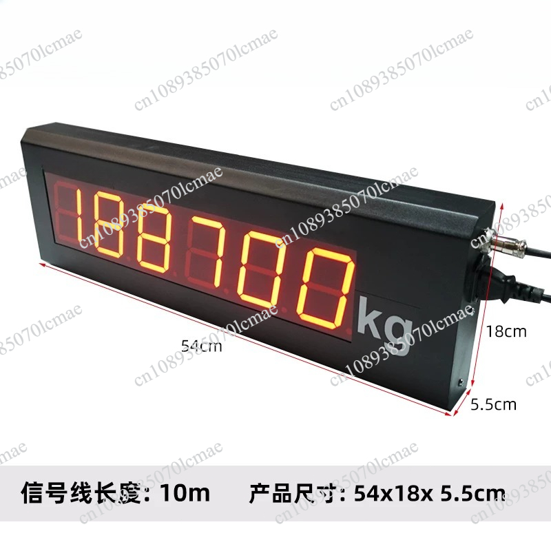 Scoreboard Digital - Remote Large Digital Weighing Display, External