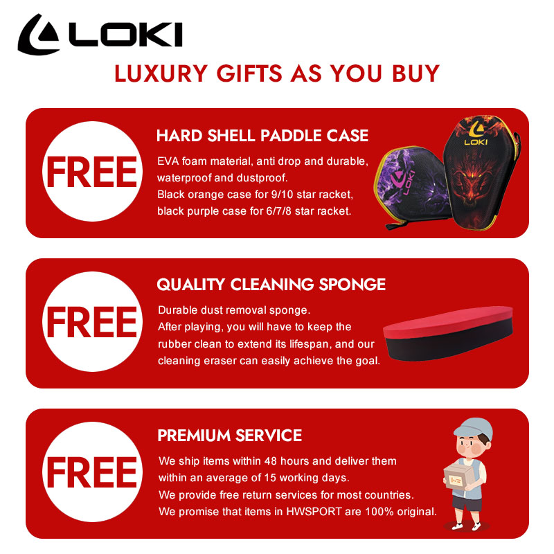 LOKI DRAGON 10 STAR Table Tenn - đánh giá và giá Badminton Racket Carbon