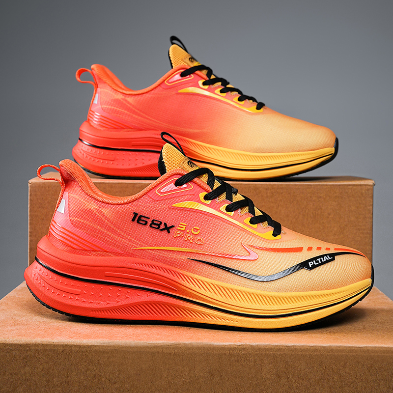 Men Carbon Plate Running Shoes - đánh giá và giá Badminton Shoes