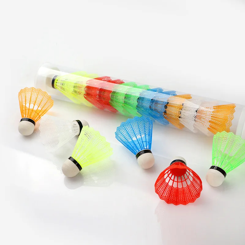 12 Pcs/Set Colorful Shuttlecoc - đánh giá và giá Badminton Shuttlecock