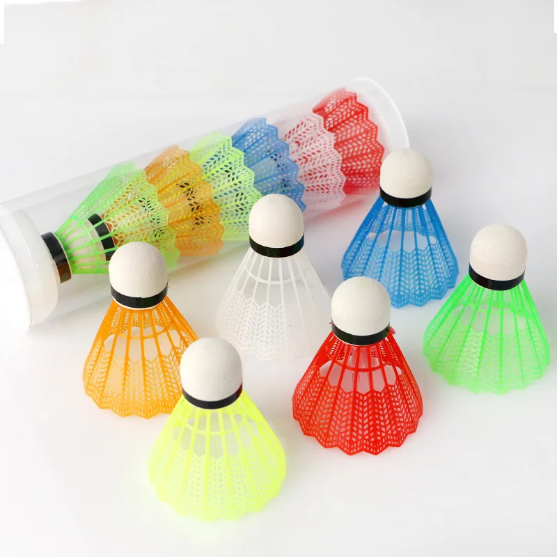 12 Pcs/Set Colorful Shuttlecoc - đánh giá và giá Badminton Shuttlecock