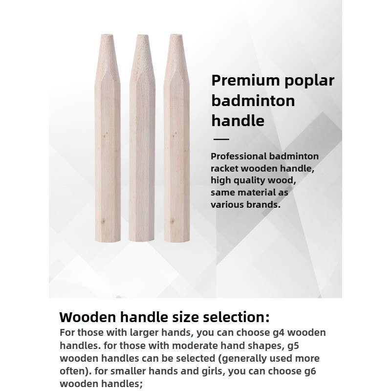 Wooden Handle Repair for Badmi - đánh giá và giá Badminton Grip