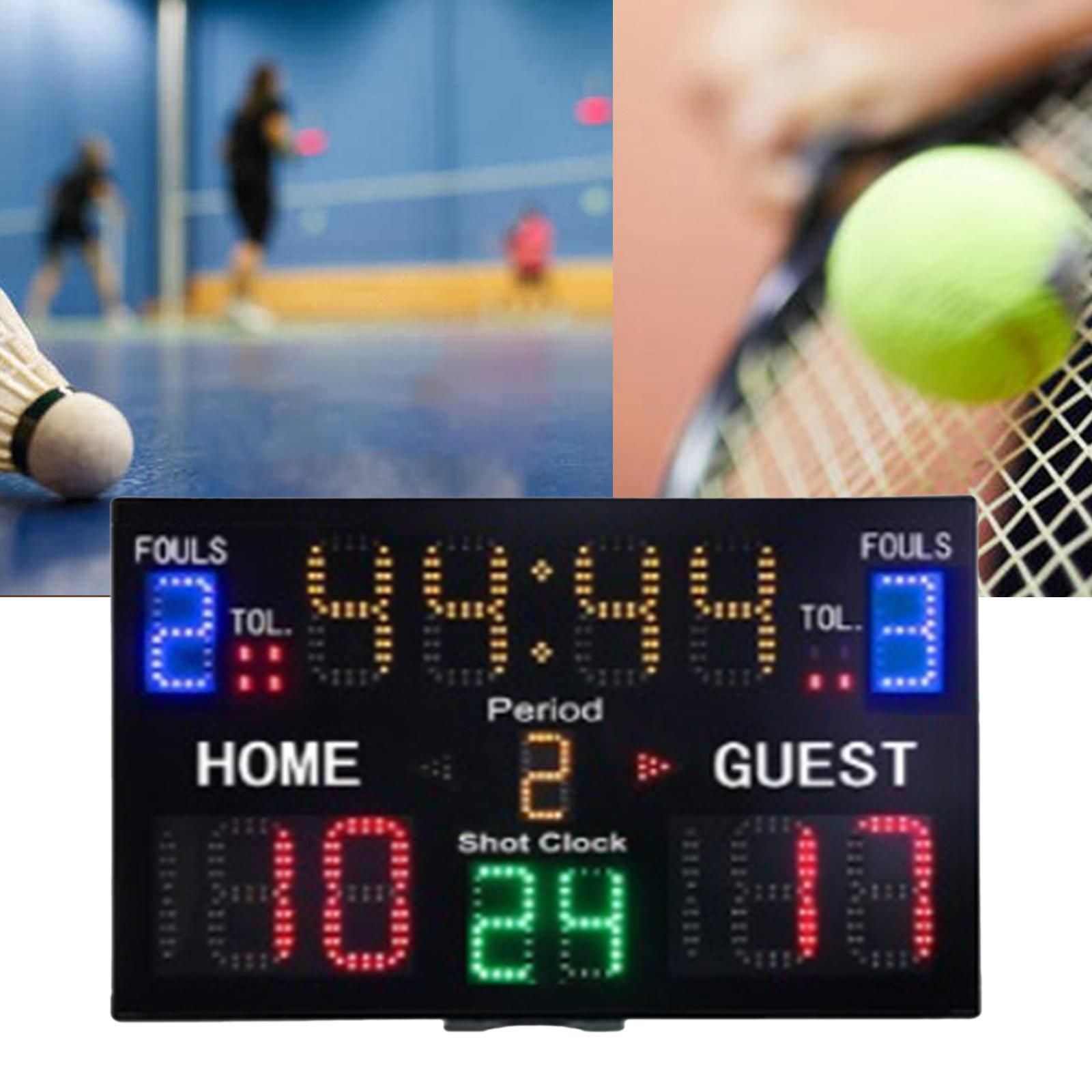 Indoor Basketball Scoreboard w - đánh giá và giá Scoreboard Digital