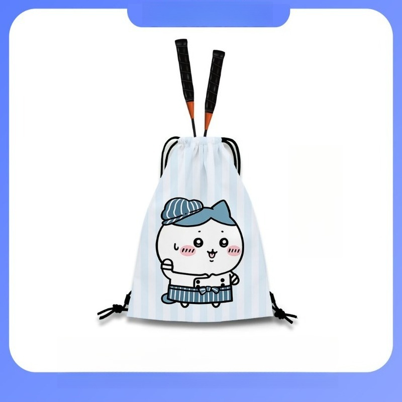 Cartoon Kawaii Drawstring Back - đánh giá và giá Badminton Bag